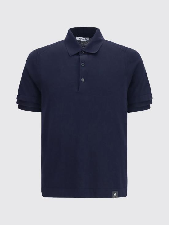 26SS 프리미아타 폴로 티셔츠 PMG12 COTTONNAVY Blue - PREMIATA