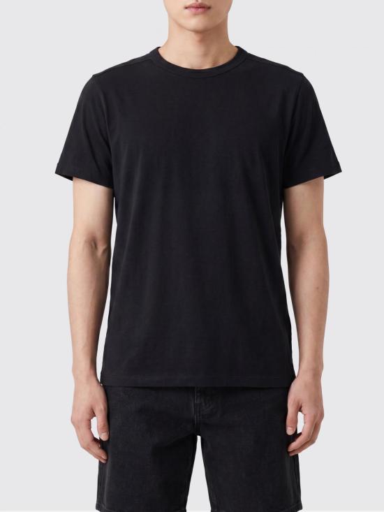 26SS 릭 오웬스 템플 숏 슬리브 티셔츠 RU01F2265JA 09 Black