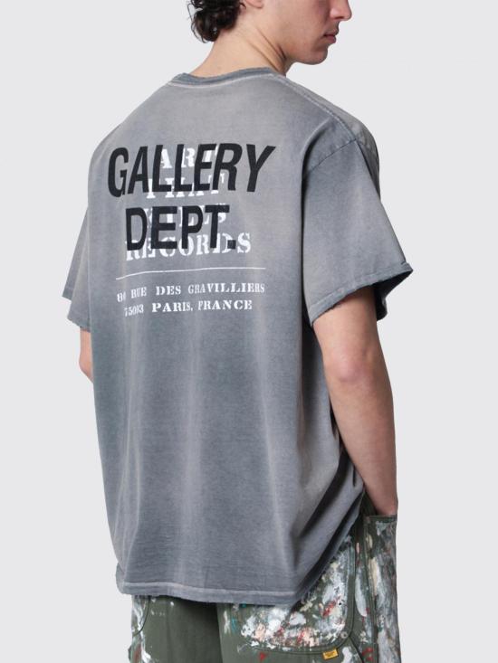 26SS 갤러리 디파트먼트 반팔 티셔츠 TOP003CO BK Black - GALLERY DEPT