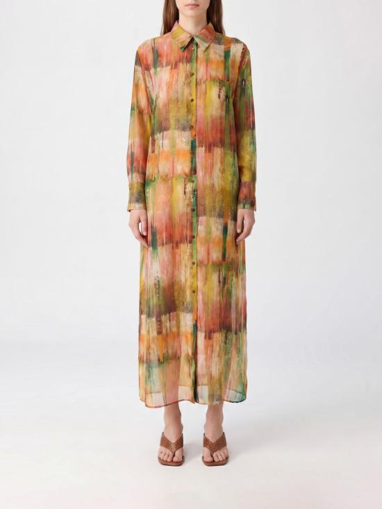 26SS 모모니 롱 원피스 261MMODR01326102MO 7008 Multicolor
