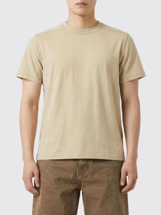 26SS 릭 오웬스 템플 숏 슬리브 티셔츠 RU01F2265JA 138 Beige