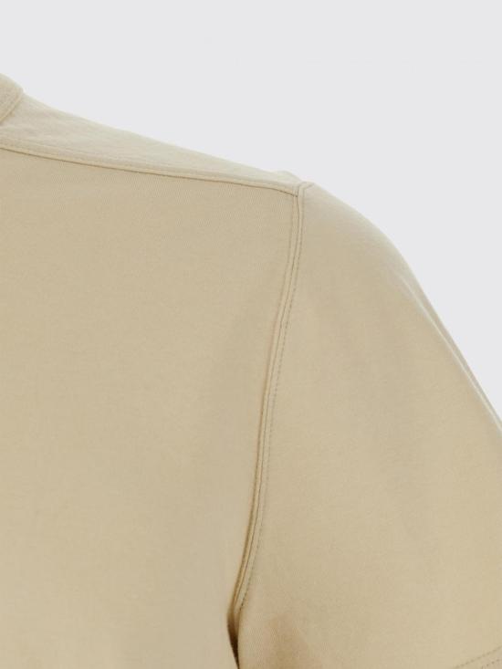 26SS 릭 오웬스 템플 숏 슬리브 티셔츠 RU01F2265JA 138 Beige - RICK OWENS