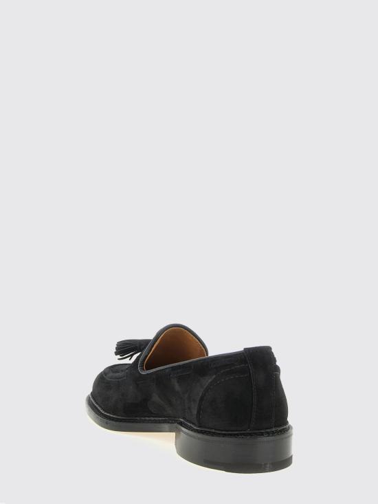 26SS 트리커즈 로퍼 ELTON BLACKSUEDE Black - TRICKERS