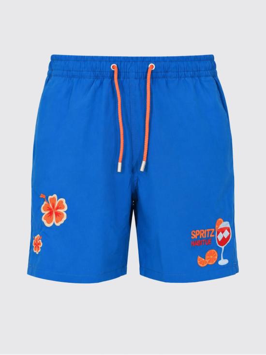 26SS 세인트바쓰 스윔팬츠 COM0007 08472L Blue 1 - MC2 SAINT BARTH