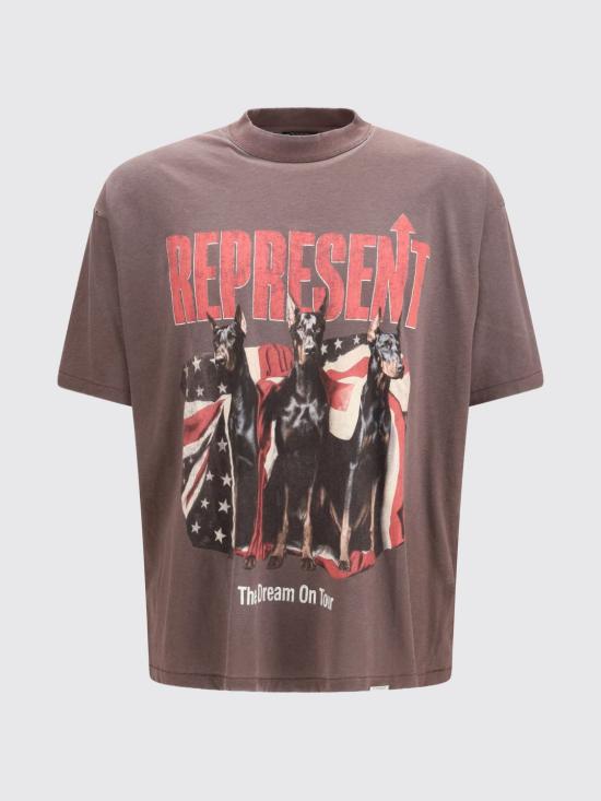 26SS 리프레젠트 반팔 티셔츠 MLM100593 NERO Black 1 - REPRESENT
