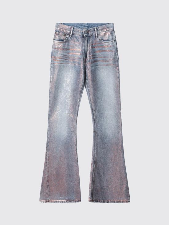 26SS 아크네 스튜디오 피티드 글리터 진 2025F A00582 CP1 Denim - ACNE STUDIOS