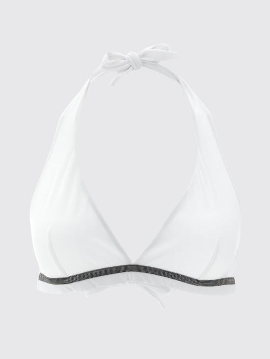 26SS 브루넬로 쿠치넬리 원피스 수영복 ML902VS479 C001 White - BRUNELLO CUCINELLI