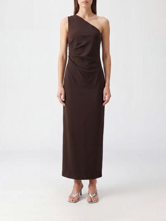 26SS 파로쉬 롱 원피스 D726149PINGU 008 Brown