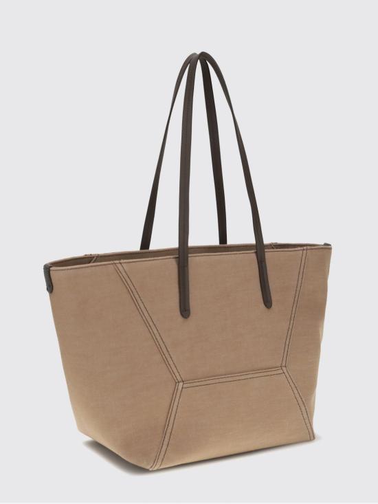 26SS 브루넬로 쿠치넬리 숄더백 MB25D2573 C005 Camel - BRUNELLO CUCINELLI