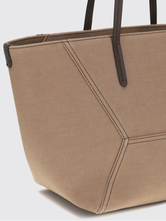 26SS 브루넬로 쿠치넬리 숄더백 MB25D2573 C005 Camel - BRUNELLO CUCINELLI