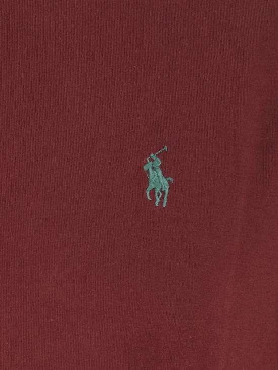 26SS 폴로 랄프로렌 포니로고 자수 반팔 티셔츠 710671438 424 Burgundy - POLO RALPH LAUREN
