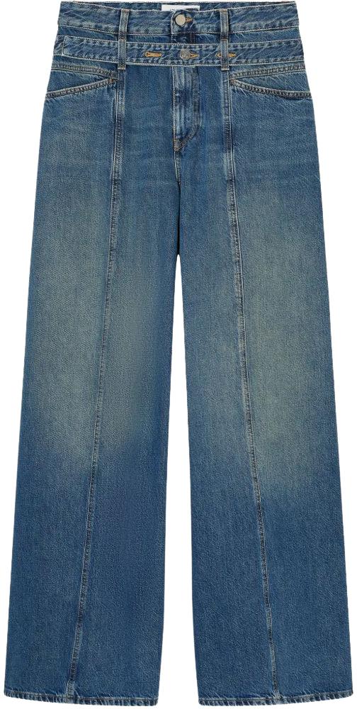 26SS 클로즈드 데님 팬츠 C2106018Q4TDBL BLUE