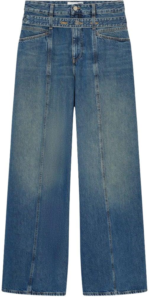 26SS 클로즈드 데님 팬츠 C2106018Q4TDBL BLUE