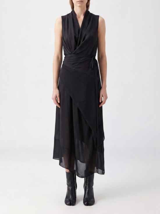 26SS 마르지엘라 롱 원피스 S29DD0066M35850 900 Black