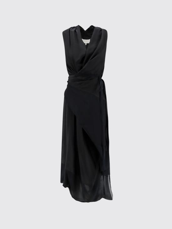 26SS 마르지엘라 롱 원피스 S29DD0066M35850 900 Black - MAISON MARGIELA