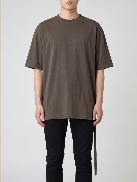 26SS 다크쉐도우 반팔 티셔츠 DU01F4274RN 34 Grey