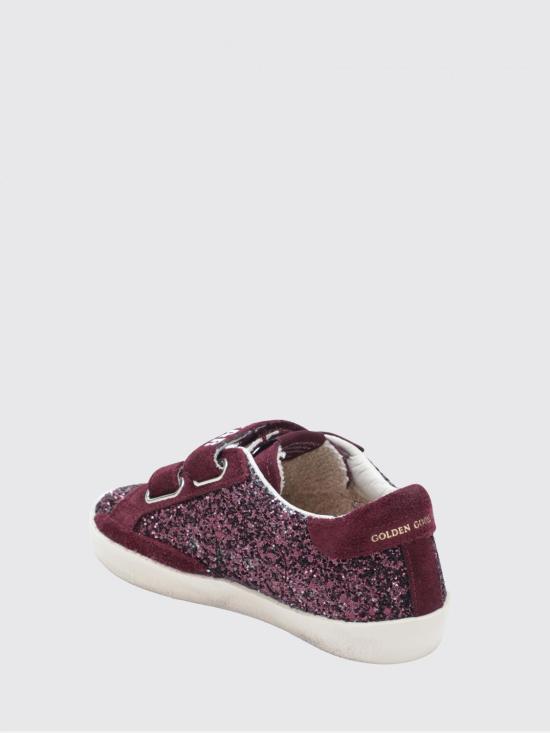 26SS [키즈] 골든구스 스니커즈 GYF00111F008033 40151 Burgundy - GOLDEN GOOSE