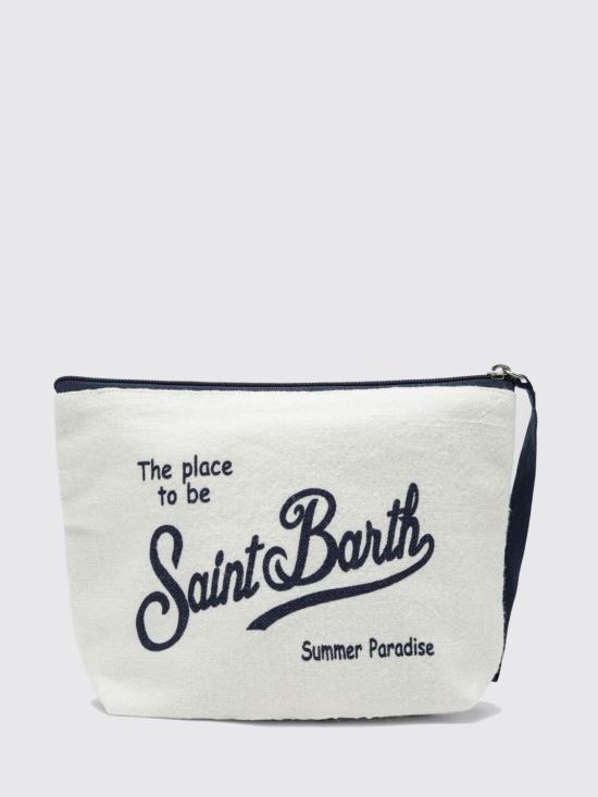 26SS 세인트바쓰 클러치/파우치 ALI0004 00405L White - MC2 SAINT BARTH