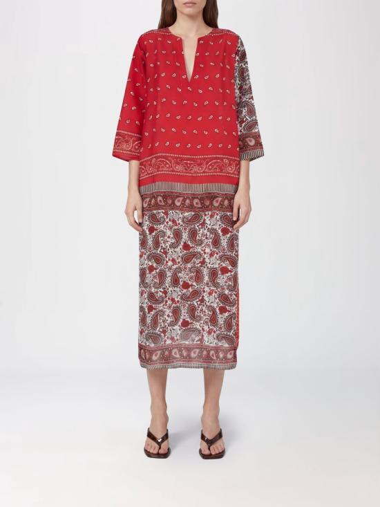 26SS 파로쉬 롱 원피스 D700566SHIELE 809 Red