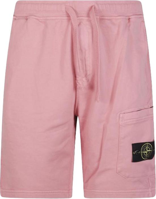26SS 스톤 아일랜드 숏팬츠 ORGANICCOTTONFLEECESHORTSOLEANDERL1S156200011S0051V008G PINK