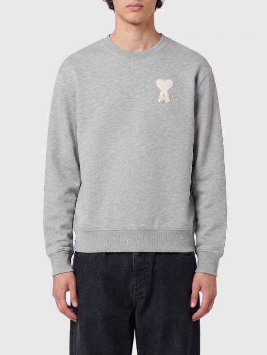26SS 아미 긴팔 티셔츠 USW787U730 A161 Grey