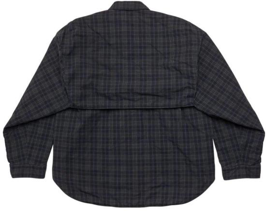  발렌시아가 긴팔 셔츠 751728TOM172952 DONKERGREY - BALENCIAGA