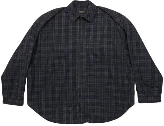  발렌시아가 긴팔 셔츠 751728TOM172952 DONKERGREY