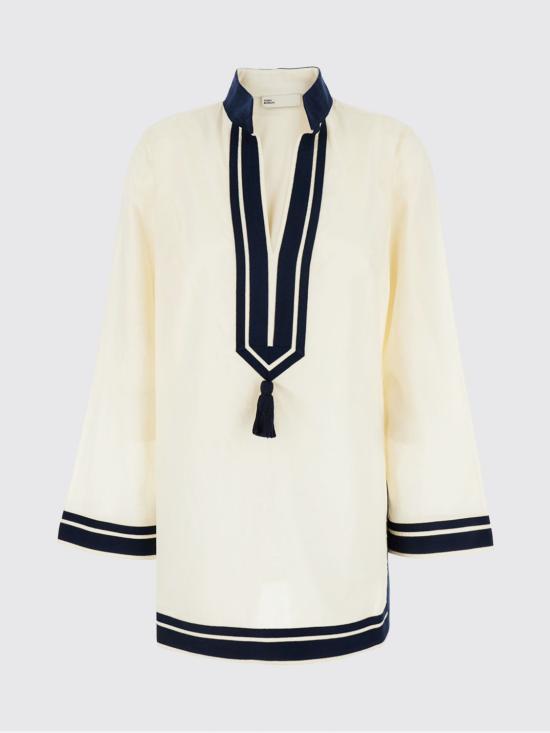 26SS 토리버치 미디 원피스 83308 285 White - TORY BURCH