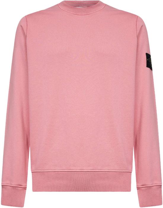 26SS 스톤 아일랜드 스웨터 ORGANICCOTTONFLEECESWEATSHIRTOLEANDERL1S156100060S0051V008G PINK
