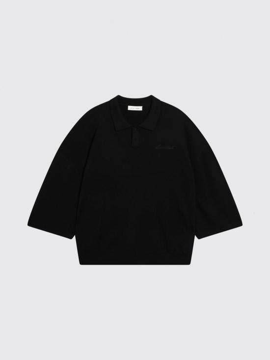26SS 피어오브갓 폴로 티셔츠 192SP266961F VB Black - FEAR OF GOD