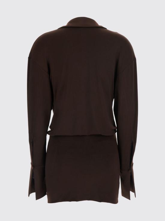 26SS 안다마네 미디 원피스 TM190107BTJP142DARKBR DARK Brown - ANDAMANE
