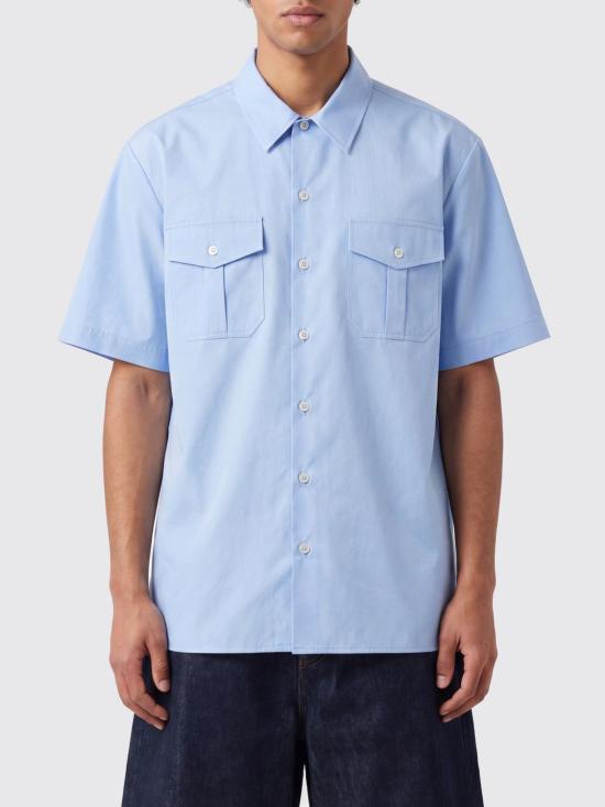 26SS MM6 메종마르지엘라 셔츠 SH2DR0005M35861 471 Blue