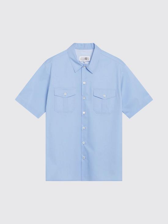 26SS MM6 메종마르지엘라 셔츠 SH2DR0005M35861 471 Blue - MM6 MAISON MARGIELA