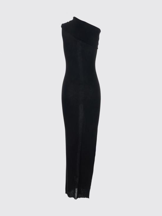 26SS 릭 오웬스 롱 원피스 RP01F6627RIBM 09 Black - RICK OWENS
