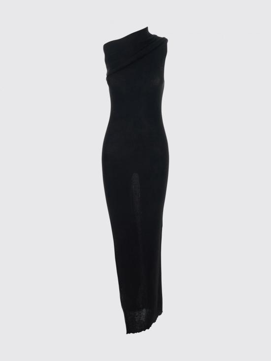 26SS 릭 오웬스 롱 원피스 RP01F6627RIBM 09 Black - RICK OWENS