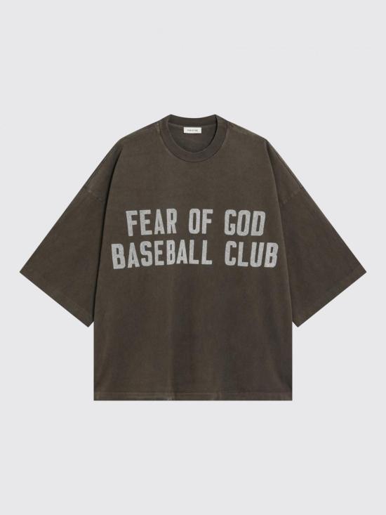 26SS 피어오브갓 반팔 티셔츠 FG9M109960HWJ 298 Brown - FEAR OF GOD