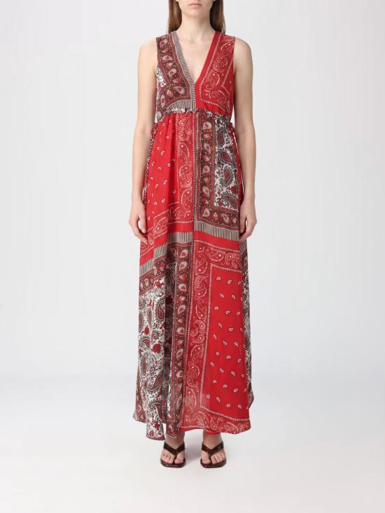 26SS 파로쉬 롱 원피스 D722598SHIELE 809 Red