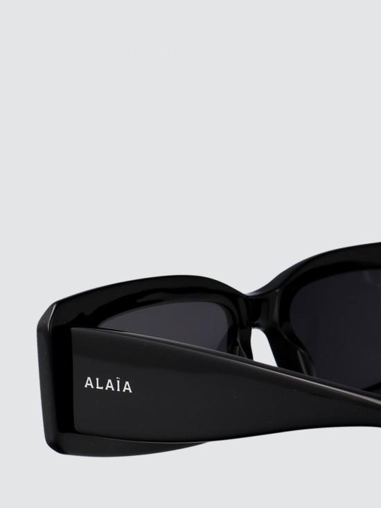 26SS 알라이아 선글라스 AA0078S 001 Black - ALAIA