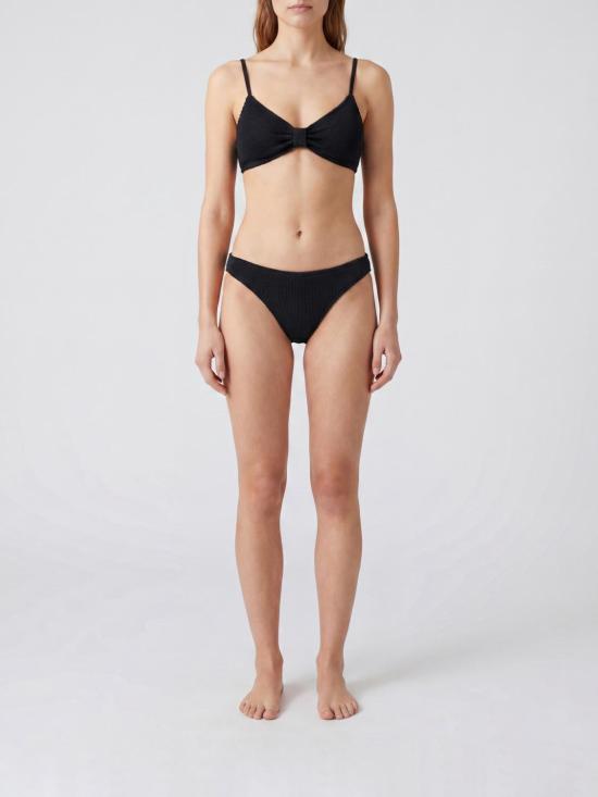 26SS 훈자 지 원피스 수영복 ALICIABIKINI Black