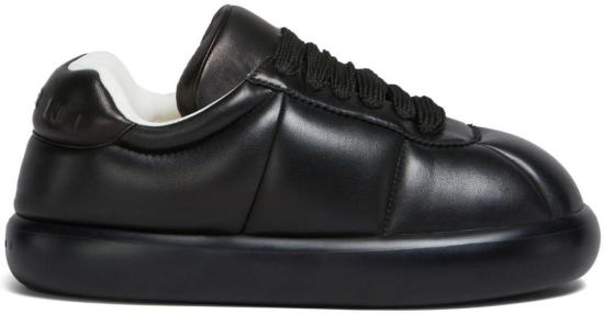 25SS 마르니 스니커즈 SNZU015802P602800N99SS2025 BLACK
