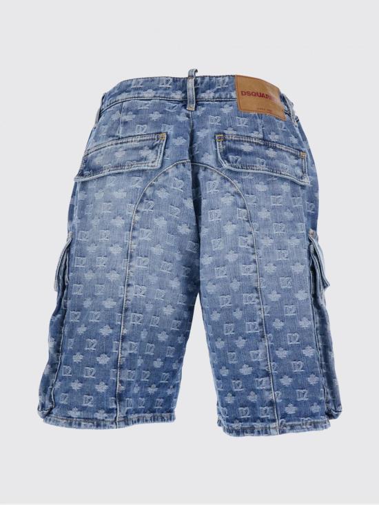 26SS 디스퀘어드2 숏팬츠 S74MU0980D30023 470 Navy - DSQUARED2