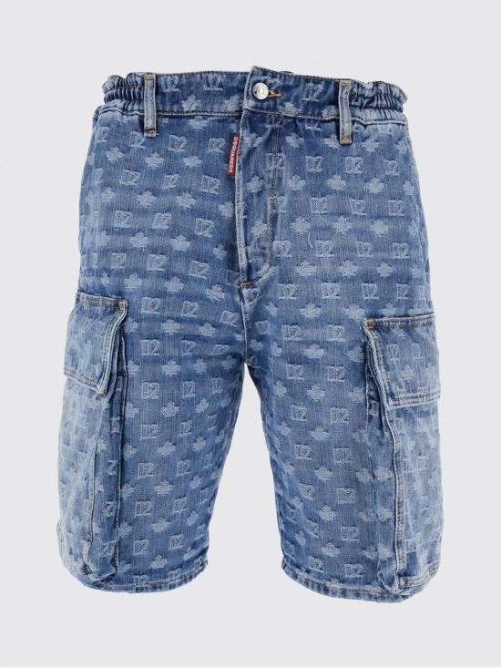 26SS 디스퀘어드2 숏팬츠 S74MU0980D30023 470 Navy - DSQUARED2