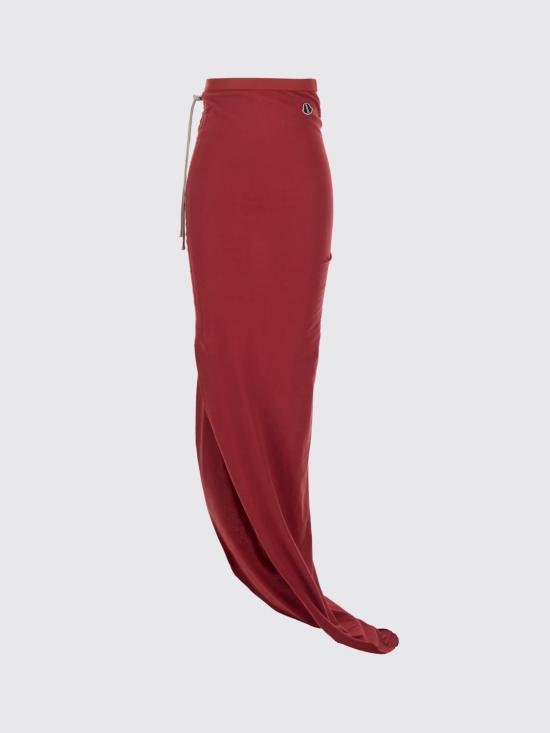 26SS Rick Owens + Moncler 스커트 MU01F8H0289AHD 46E Red