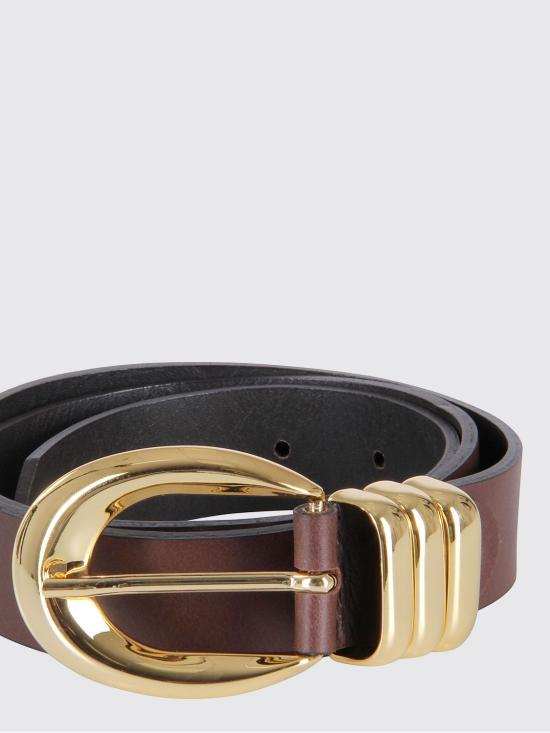 26SS 페데리카 토시 레귤러 벨트 FTI25CT03 GOLD Brown - FEDERICA TOSI