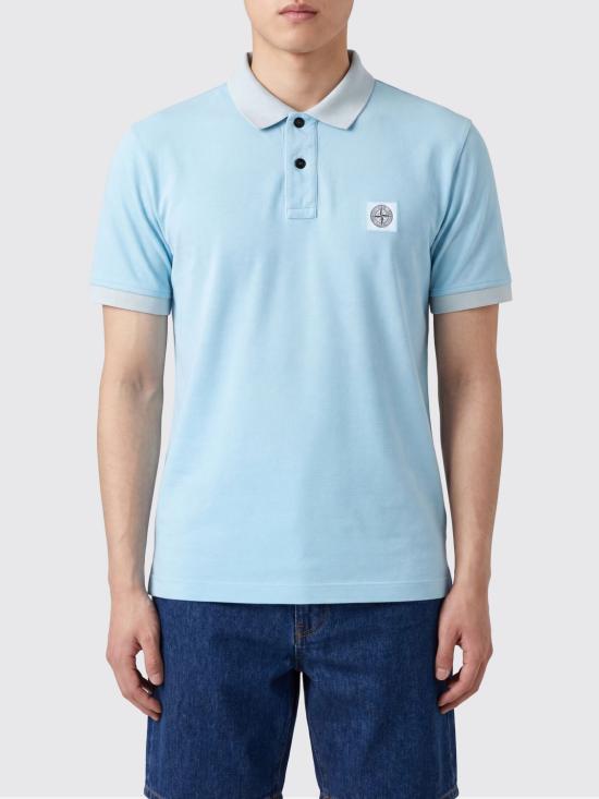 26SS 스톤 아일랜드 폴로 티셔츠 22002SCS0067 V004A Blue