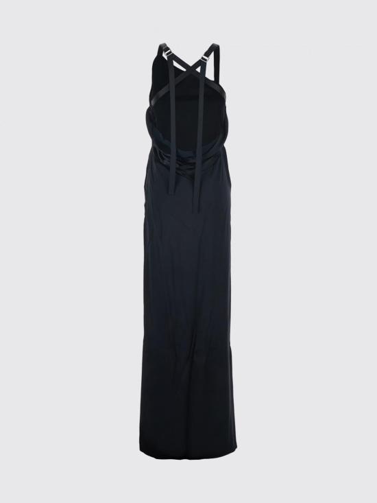 26SS 디 아티코 롱 원피스 260WCW00261VVV102AA 100 Black - THE ATTICO