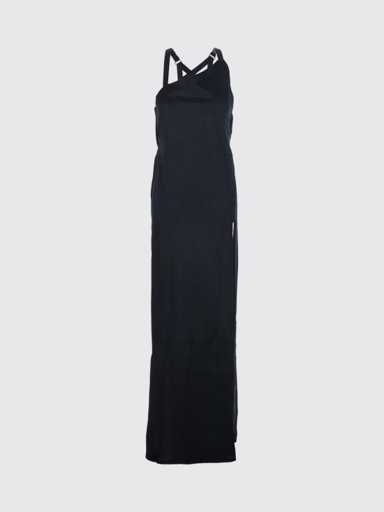 26SS 디 아티코 롱 원피스 260WCW00261VVV102AA 100 Black - THE ATTICO