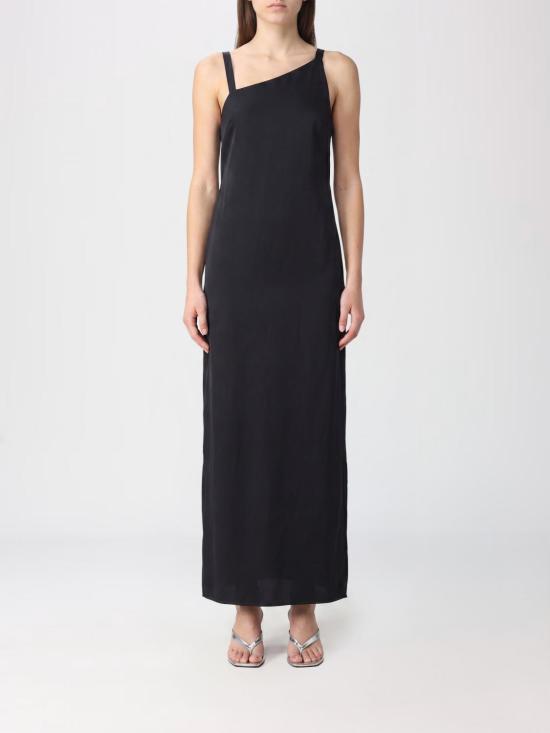 26SS 디 아티코 롱 원피스 260WCW00261VVV102AA 100 Black