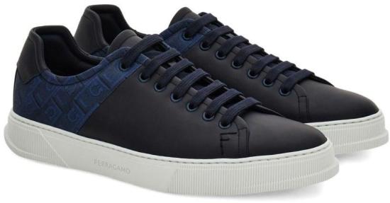 26SS 살바토레 페라가모 스니커즈 029795789156005 NAVY - SALVATORE FERRAGAMO