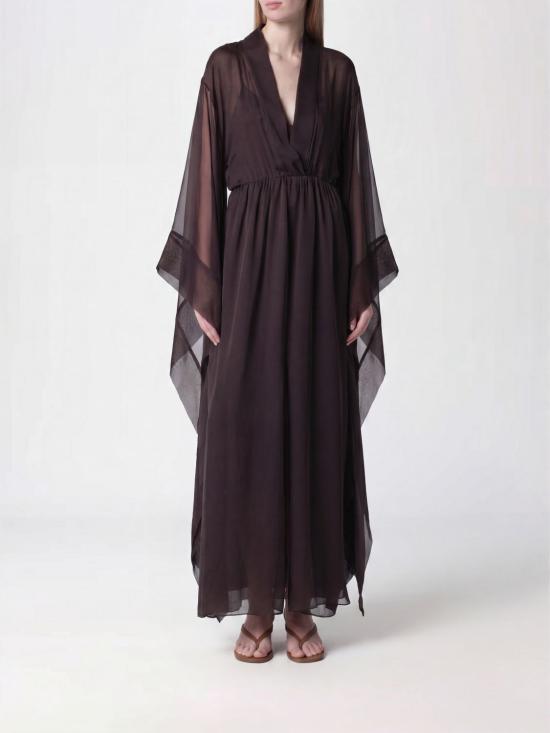 26SS 알베르타 페레티 롱 원피스 04620115 0103 Brown
